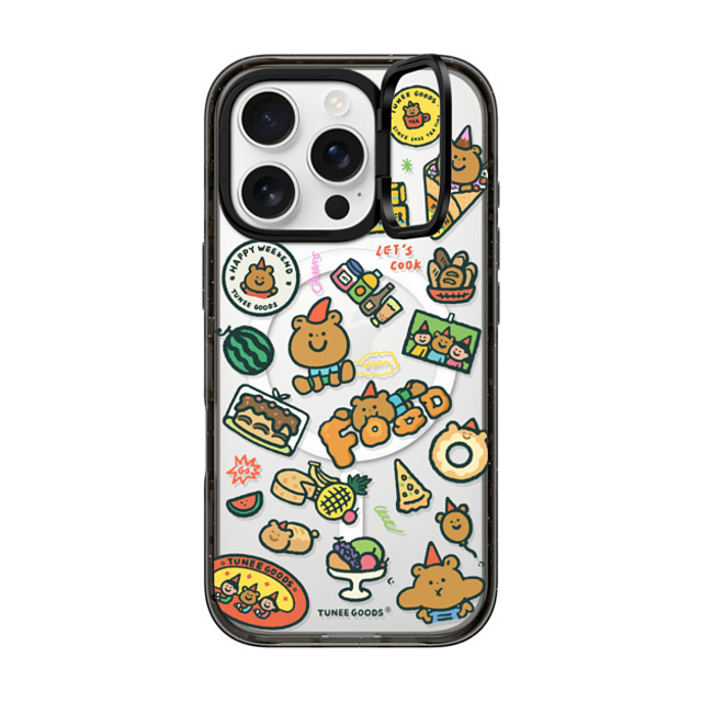 CASETiFY iPhone 16 Pro ケース ブラック インパクトリングスタンドケース MagSafe対応 Food Map tunee goods influencer Father's Day CASETiFY iPhone 16 Pro ケース ブラック インパクトリングスタンドケース MagSafe対応 Food Map tunee goods influencer Father's Day