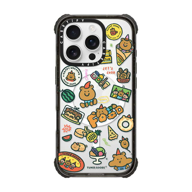 CASETiFY iPhone 16 Pro ケース ブラック ウルトラ インパクトケース MagSafe 対応 Food Map tunee goods influencer Father's Day CASETiFY iPhone 16 Pro ケース ブラック ウルトラ インパクトケース MagSafe 対応 Food Map tunee goods influencer Father's Day