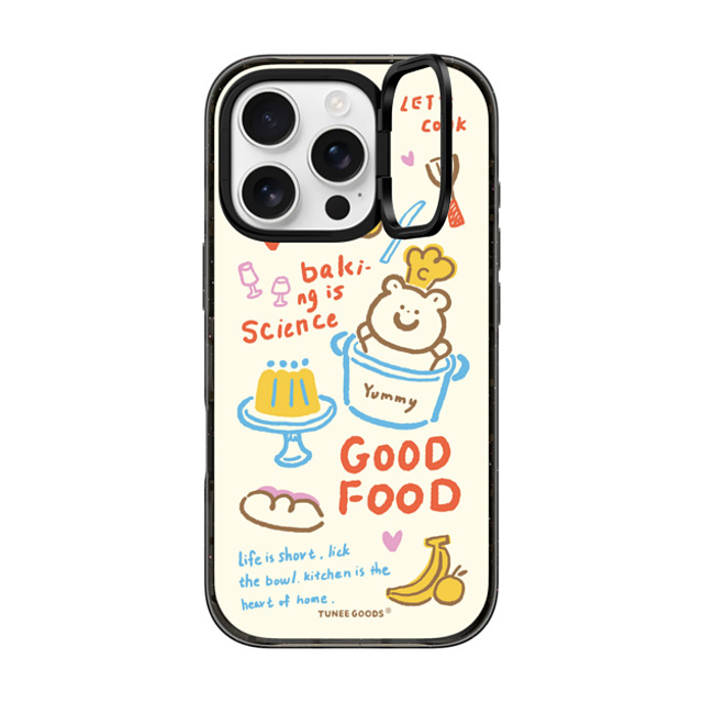 CASETiFY iPhone 16 Pro ケース ブラック インパクトリングスタンドケース MagSafe対応 Baking is Science tunee goods influencer Father's Day CASETiFY iPhone 16 Pro ケース ブラック インパクトリングスタンドケース MagSafe対応 Baking is Science tunee goods influencer Father's Day
