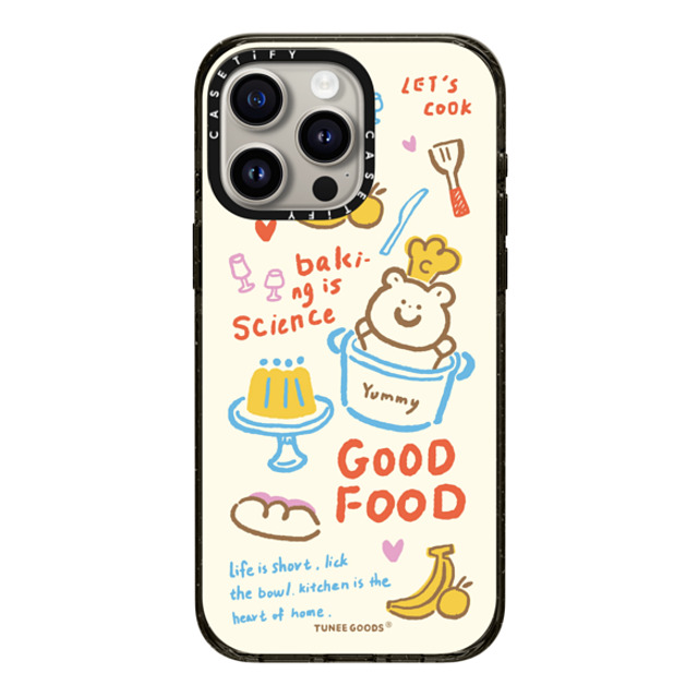 CASETiFY iPhone 15 Pro Max Case Black インパクトケース Baking is Science tunee goods influencer Father's Day CASETiFY iPhone 15 Pro Max Case Black インパクトケース Baking is Science tunee goods influencer Father's Day