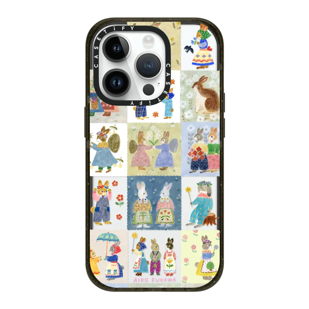 Impact iPhone 14 Pro Case - RABBIT sweet patch work