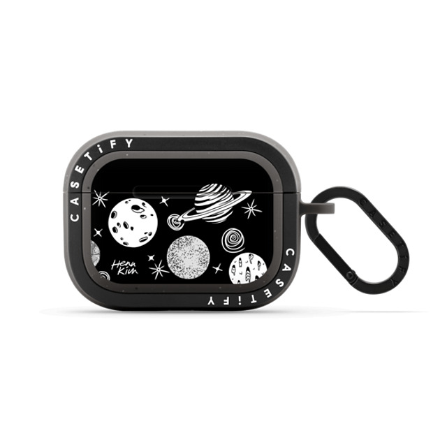 Henn Kim x CASETiFY AirPods Pro 2 Space,Minimalism Matte Charcoal バウンス ケース Universe Father's Day Henn Kim x CASETiFY AirPods Pro 2 Space,Minimalism Matte Charcoal バウンス ケース Universe Father's Day