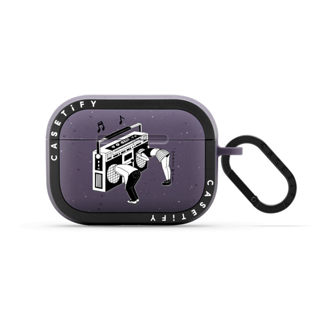 Henn Kim x CASETiFY AirPods Pro 2 Monochrome Matte Deep Purple バウンス ケース Radiohead Father's Day Henn Kim x CASETiFY AirPods Pro 2 Monochrome Matte Deep Purple バウンス ケース Radiohead Father's Day