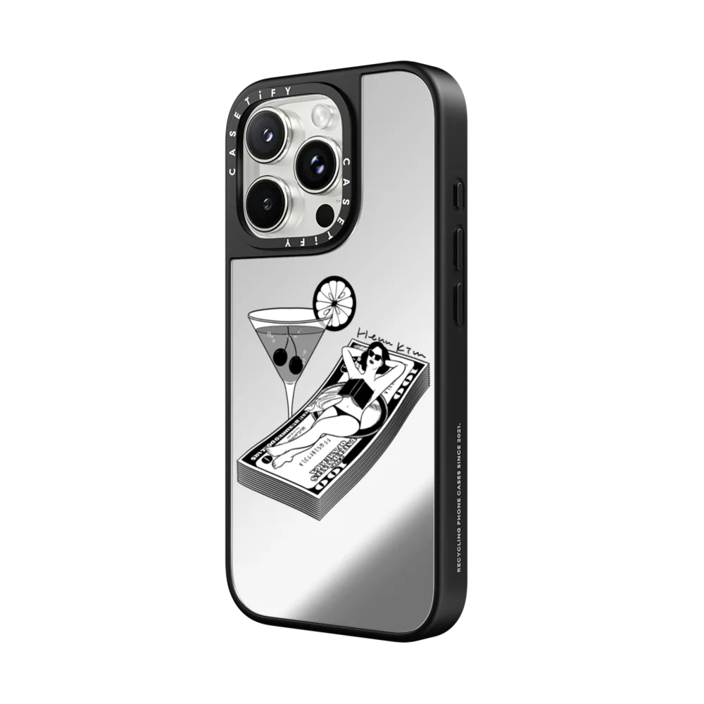 Mirror iPhone 16 Pro Max Case MagSafe Compatible - Billionaire