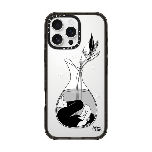 Henn Kim x CASETiFY iPhone 16 Pro Max Case Zodiac,Minimalism Black インパクトケース みずがめ座 Mother's Day Henn Kim x CASETiFY iPhone 16 Pro Max Case Zodiac,Minimalism Black インパクトケース みずがめ座 Mother's Day