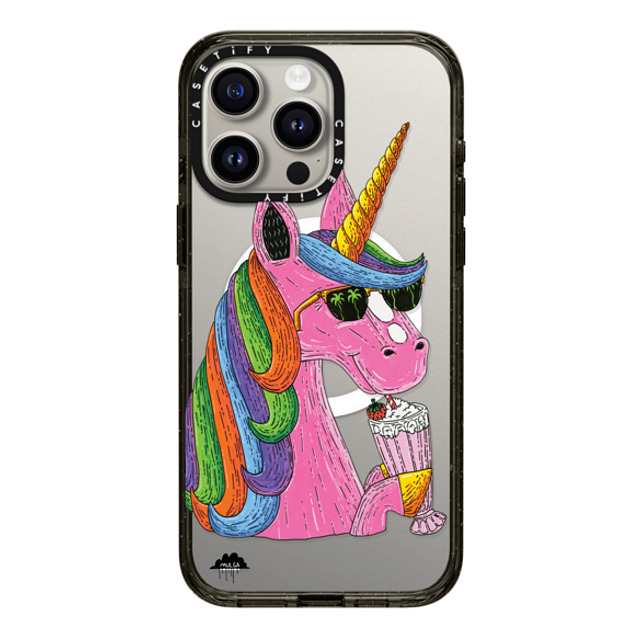 Mulga x CASETiFY iPhone 15 Pro Max Case Unicorn,Animal Black Impact Case MagSafe Compatible Millie the Magical Unicorn clear background Mother's Day Mulga x CASETiFY iPhone 15 Pro Max Case Unicorn,Animal Black Impact Case MagSafe Compatible Millie the Magical Unicorn clear background Mother's Day