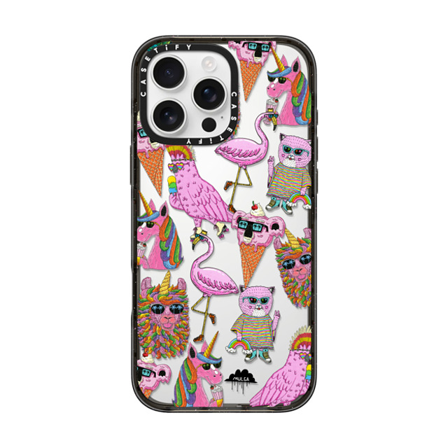 Mulga x CASETiFY iPhone 16 Pro Max Case Animal,Cartoon Black Impact Case Chilling with the Funky Cats iPhone case by Mulga Father's Day Mulga x CASETiFY iPhone 16 Pro Max Case Animal,Cartoon Black Impact Case Chilling with the Funky Cats iPhone case by Mulga Father's Day