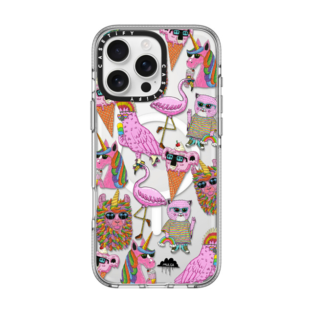 Mulga x CASETiFY iPhone 16 Pro Max ケース Animal,Cartoon クリア クリア ケース MagSafe対応 Chilling with the Funky Cats iPhone case by Mulga Father's Day Mulga x CASETiFY iPhone 16 Pro Max ケース Animal,Cartoon クリア クリア ケース MagSafe対応 Chilling with the Funky Cats iPhone case by Mulga Father's Day