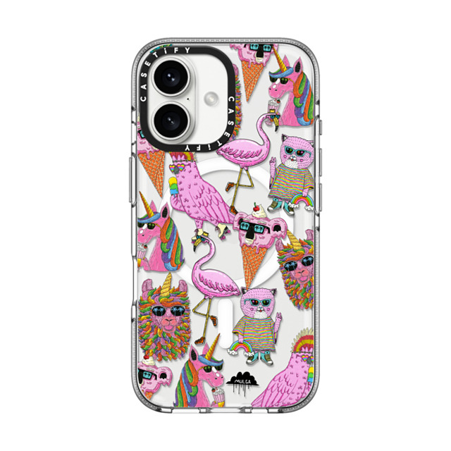 Mulga x CASETiFY iPhone 16 ケース Animal,Cartoon クリア クリア ケース MagSafe対応 Chilling with the Funky Cats iPhone case by Mulga Mother's Day Mulga x CASETiFY iPhone 16 ケース Animal,Cartoon クリア クリア ケース MagSafe対応 Chilling with the Funky Cats iPhone case by Mulga Mother's Day