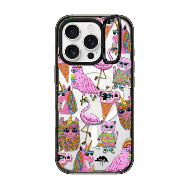Mulga x CASETiFY iPhone 16 Pro Case Animal,Cartoon Black インパクトリングスタンドケース MagSafe対応 Chilling with the Funky Cats iPhone case by Mulga Father's Day Mulga x CASETiFY iPhone 16 Pro Case Animal,Cartoon Black インパクトリングスタンドケース MagSafe対応 Chilling with the Funky Cats iPhone case by Mulga Father's Day