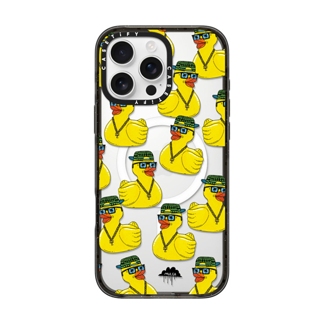 Mulga x CASETiFY iPhone 16 Pro Max Case Animal,Cartoon Black Impact Case MagSafe Compatible Donnie the Duck iPhone 12 Pro case by Mulga Mulga x CASETiFY iPhone 16 Pro Max Case Animal,Cartoon Black Impact Case MagSafe Compatible Donnie the Duck iPhone 12 Pro case by Mulga