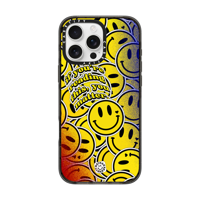 Nathan Bennett x CASETiFY iPhone 16 Pro Max Case Sticker,Icon Black Impact Case MagSafe Compatible You Matter By Nathan Bennett Father's Day Nathan Bennett x CASETiFY iPhone 16 Pro Max Case Sticker,Icon Black Impact Case MagSafe Compatible You Matter By Nathan Bennett Father's Day