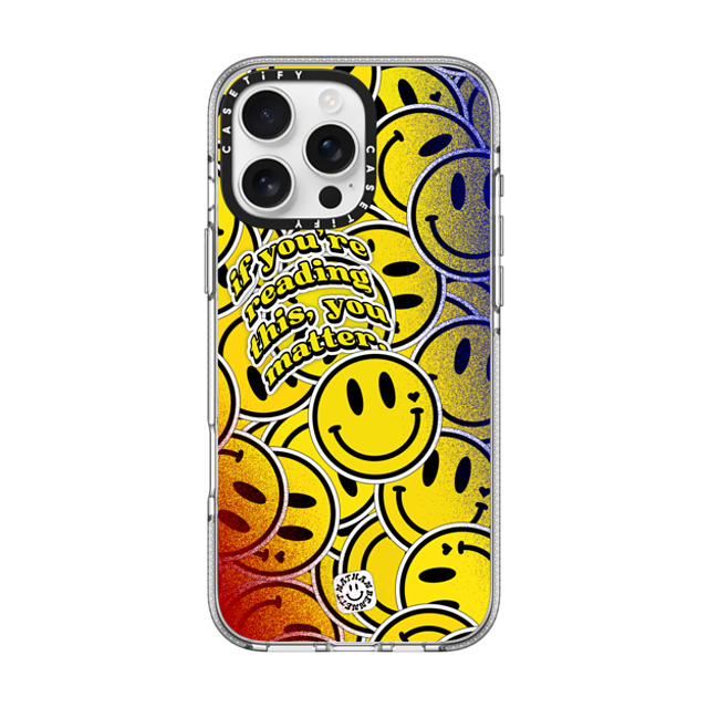 Nathan Bennett x CASETiFY iPhone 16 Pro Max Case Sticker,Icon Clear Clear Case MagSafe Compatible You Matter By Nathan Bennett Father's Day Nathan Bennett x CASETiFY iPhone 16 Pro Max Case Sticker,Icon Clear Clear Case MagSafe Compatible You Matter By Nathan Bennett Father's Day