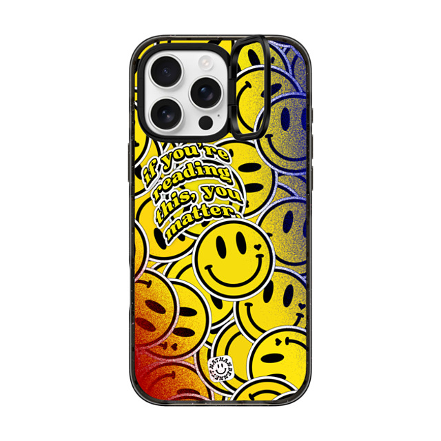 Nathan Bennett x CASETiFY iPhone 16 Pro Max Case Sticker,Icon Black インパクトリングスタンドケース MagSafe対応 You Matter By Nathan Bennett Father's Day Nathan Bennett x CASETiFY iPhone 16 Pro Max Case Sticker,Icon Black インパクトリングスタンドケース MagSafe対応 You Matter By Nathan Bennett Father's Day