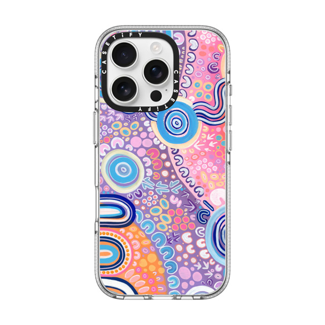 merindahgunya x CASETiFY iPhone 16 Pro ケース クリア クリア ケース MagSafe対応 NGOOTYOONG 'JOY' by Merindah-Gunya