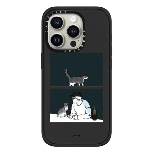 iPhone 15 Pro - WINE & CAT