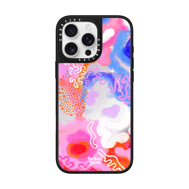 sarracreative x CASETiFY iPhone 16 Pro Max ケース Silver on Black ミラーケース MagSafe対応 Celestial Flow Back to School sarracreative x CASETiFY iPhone 16 Pro Max ケース Silver on Black ミラーケース MagSafe対応 Celestial Flow Back to School