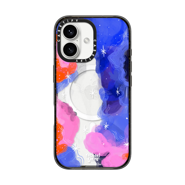sarracreative x CASETiFY iPhone 16 Case Black Impact Case MagSafe Compatible Head in the Clouds Back to School sarracreative x CASETiFY iPhone 16 Case Black Impact Case MagSafe Compatible Head in the Clouds Back to School
