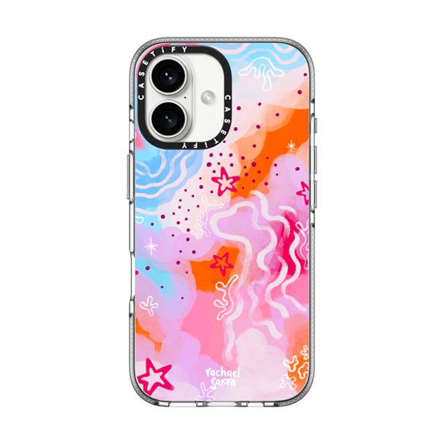 sarracreative x CASETiFY iPhone 16 ケース クリア クリア ケース MagSafe対応 Moon Rising Back to School sarracreative x CASETiFY iPhone 16 ケース クリア クリア ケース MagSafe対応 Moon Rising Back to School