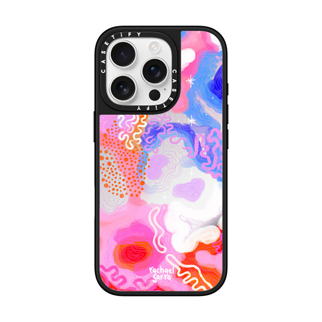sarracreative x CASETiFY iPhone 16 Pro ケース Silver on Black ミラーケース MagSafe対応 Celestial Flow Back to School sarracreative x CASETiFY iPhone 16 Pro ケース Silver on Black ミラーケース MagSafe対応 Celestial Flow Back to School