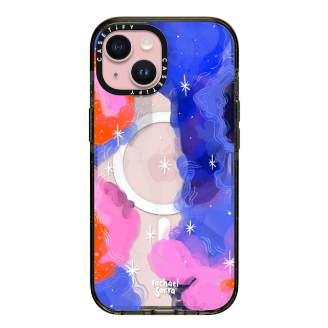 sarracreative x CASETiFY iPhone 15 Case Black Impact Case MagSafe Compatible Head in the Clouds Back to School sarracreative x CASETiFY iPhone 15 Case Black Impact Case MagSafe Compatible Head in the Clouds Back to School
