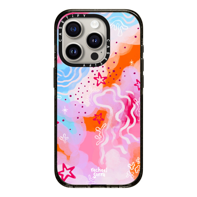 RachaelSarra x CASETiFY iPhone 15 Pro ケース ブラック インパクトケース MagSafe対応 Moon Rising Back to School RachaelSarra x CASETiFY iPhone 15 Pro ケース ブラック インパクトケース MagSafe対応 Moon Rising Back to School