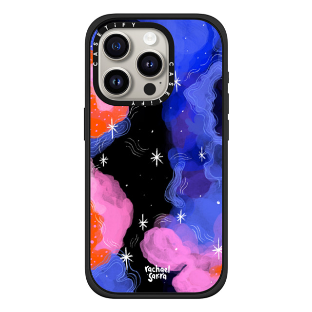 sarracreative x CASETiFY iPhone 15 Pro ケース マットブラック インパクトケース MagSafe対応 Head in the Clouds Back to School sarracreative x CASETiFY iPhone 15 Pro ケース マットブラック インパクトケース MagSafe対応 Head in the Clouds Back to School
