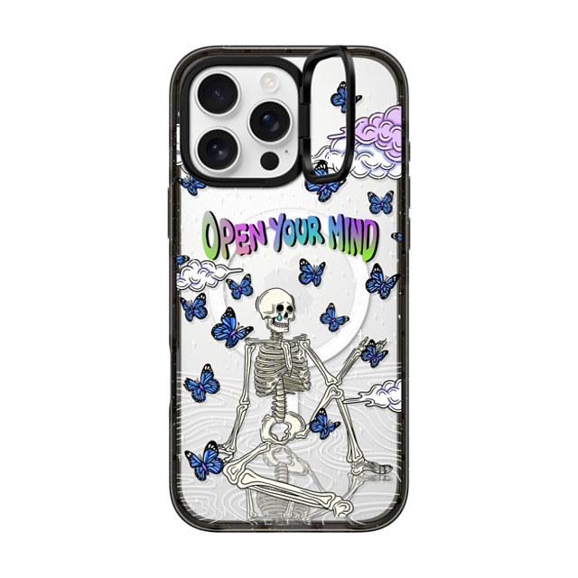 Sadskelly x CASETiFY iPhone 16 Pro Max Case Butterfly,Skull Black インパクトリングスタンドケース MagSafe対応 Open your mind transparent Back to School Sadskelly x CASETiFY iPhone 16 Pro Max Case Butterfly,Skull Black インパクトリングスタンドケース MagSafe対応 Open your mind transparent Back to School