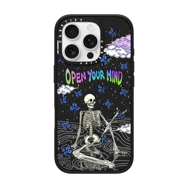 Sadskelly x CASETiFY iPhone 16 Pro Case Butterfly,Skull Matte Black Impact Case MagSafe Compatible Open your mind transparent Back to School Sadskelly x CASETiFY iPhone 16 Pro Case Butterfly,Skull Matte Black Impact Case MagSafe Compatible Open your mind transparent Back to School