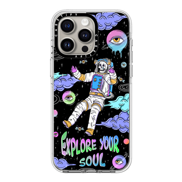 Sadskelly x CASETiFY iPhone 15 Pro Max ケース クリア クリア ケース MagSafe対応 Explore your soul