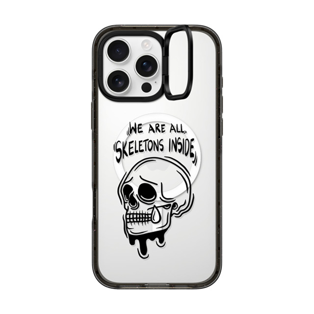 Sadskelly x CASETiFY iPhone 16 Pro Max ケース Skull,Monochrome ブラック インパクトリングスタンドケース MagSafe対応 Skeletons inside Father's Day Sadskelly x CASETiFY iPhone 16 Pro Max ケース Skull,Monochrome ブラック インパクトリングスタンドケース MagSafe対応 Skeletons inside Father's Day