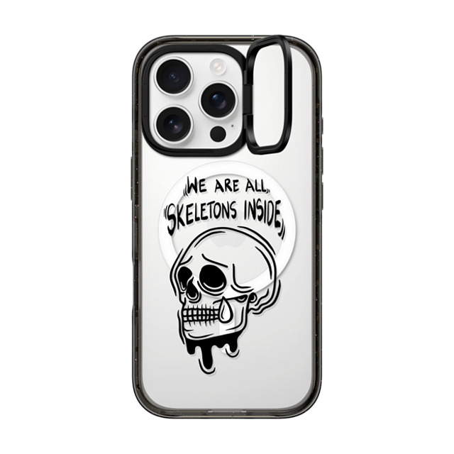 Sadskelly x CASETiFY iPhone 16 Pro Case Skull,Monochrome Black インパクトリングスタンドケース MagSafe対応 Skeletons inside Father's Day Sadskelly x CASETiFY iPhone 16 Pro Case Skull,Monochrome Black インパクトリングスタンドケース MagSafe対応 Skeletons inside Father's Day