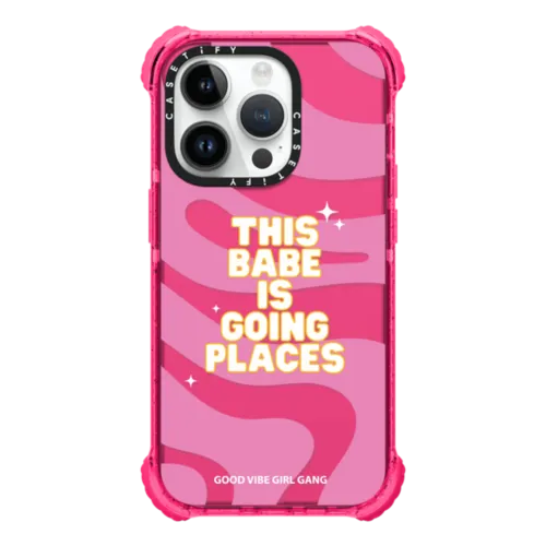 iPhone 14 Pro - This Babe Is Going Places Phone Case