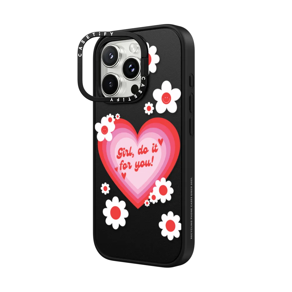Impact Ring Stand iPhone 16 Pro Max Case MagSafe Compatible - Girl Do It for You Phone Case