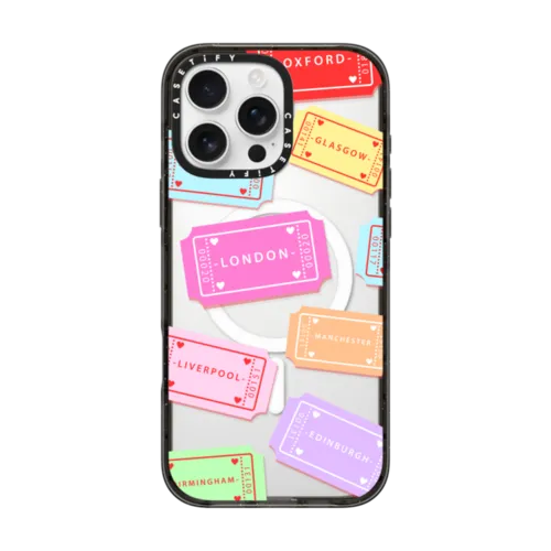 iPhone 16 Pro Max - Tickets to the UK Phone Case