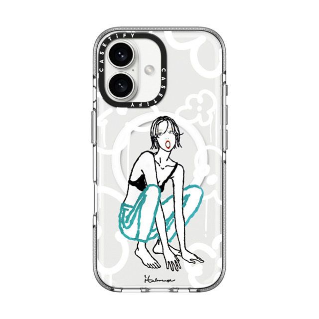 itabamoe x CASETiFY iPhone 16 ケース Portraiture クリア クリア ケース MagSafe対応 itabamoe original Father's Day itabamoe x CASETiFY iPhone 16 ケース Portraiture クリア クリア ケース MagSafe対応 itabamoe original Father's Day