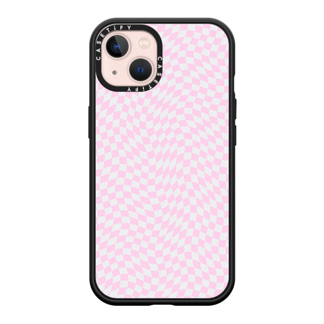 Top Girl Studio x CASETiFY iPhone 13 ケース マットブラック インパクトケース MagSafe対応 Check Me Out