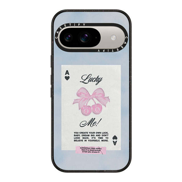 Top Girl Studio x CASETiFY Pixel 9 ケース Y2K ブラック マグネット式 インパクトケース Lucky Me Halloween Top Girl Studio x CASETiFY Pixel 9 ケース Y2K ブラック マグネット式 インパクトケース Lucky Me Halloween