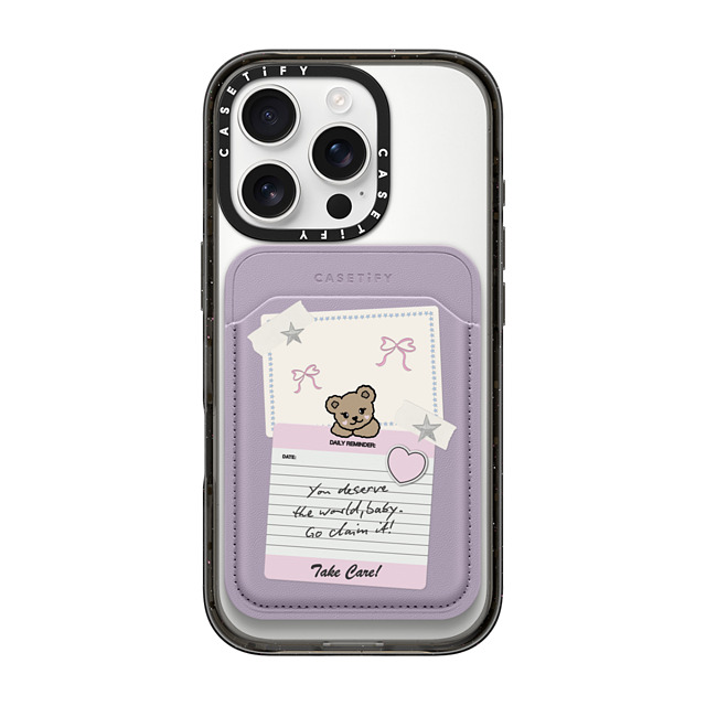 Top Girl Studio x CASETiFY MagSafe ウォレット Y2K Lilac/Green Snappy BioVeg MagSafe ウォレット Coquette Stickers Mother's Day Top Girl Studio x CASETiFY MagSafe ウォレット Y2K Lilac/Green Snappy BioVeg MagSafe ウォレット Coquette Stickers Mother's Day