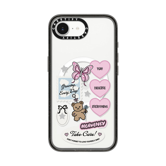 Top Girl Studio x CASETiFY iPhone 16e Case Black Impact Case MagSafe Compatible Lucky Charms Back to School Top Girl Studio x CASETiFY iPhone 16e Case Black Impact Case MagSafe Compatible Lucky Charms Back to School
