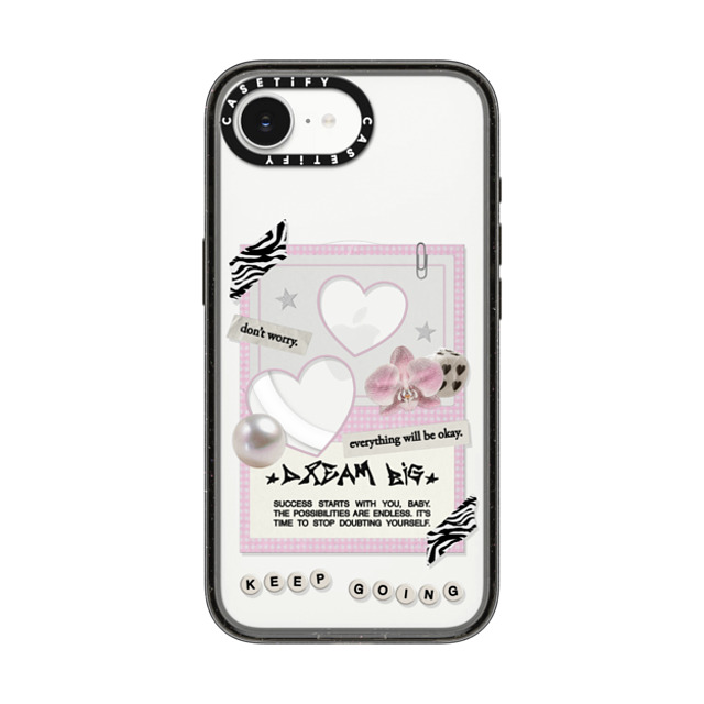 Top Girl Studio x CASETiFY iPhone 16e Case Black Impact Case MagSafe Compatible Dear Diary Back to School Top Girl Studio x CASETiFY iPhone 16e Case Black Impact Case MagSafe Compatible Dear Diary Back to School