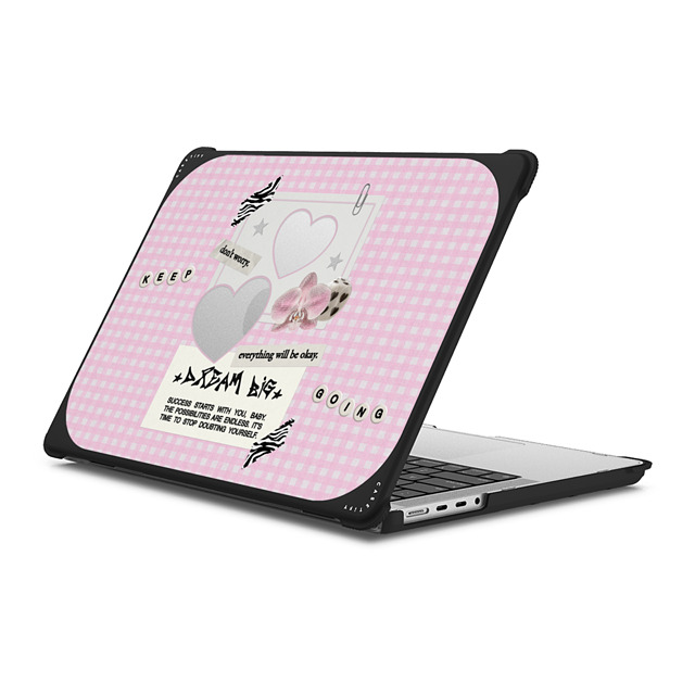 Top Girl Studio x CASETiFY MacBook Pro 14-inch (M1 - M4) Black バウンス ケース Dear Diary Back to School Top Girl Studio x CASETiFY MacBook Pro 14-inch (M1 - M4) Black バウンス ケース Dear Diary Back to School