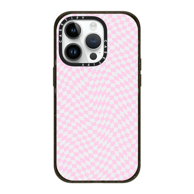 Top Girl Studio x CASETiFY iPhone 14 Pro ケース ブラック インパクトケース MagSafe対応 Check Me Out