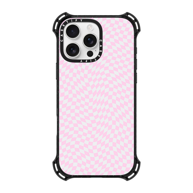 Top Girl Studio x CASETiFY iPhone 16 Pro Max ケース ブラック バウンスケース Check Me Out