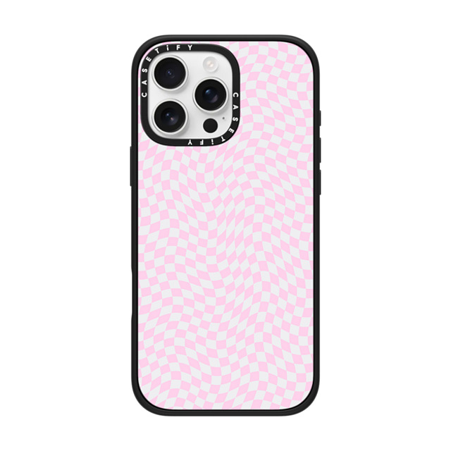 Top Girl Studio x CASETiFY iPhone 16 Pro Max ケース マットブラック インパクトケース MagSafe対応 Check Me Out