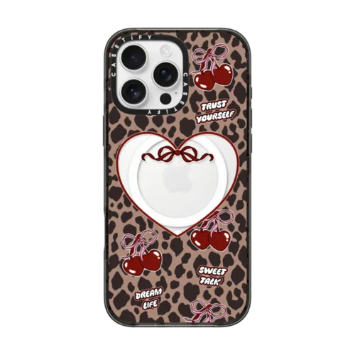 iPhone 16 Pro Max - Leopard Cherries
