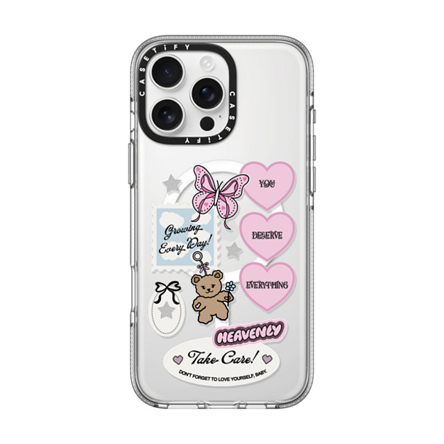 Top Girl Studio x CASETiFY iPhone 16 Pro Max Case Clear Clear Case MagSafe Compatible Lucky Charms Father's Day Top Girl Studio x CASETiFY iPhone 16 Pro Max Case Clear Clear Case MagSafe Compatible Lucky Charms Father's Day