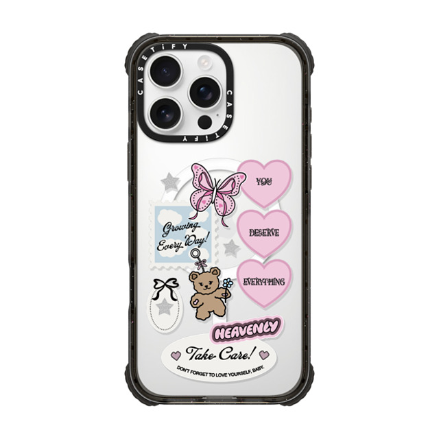 Top Girl Studio x CASETiFY iPhone 16 Pro Max ケース ブラック ウルトラ インパクトケース MagSafe 対応 Lucky Charms Father's Day Top Girl Studio x CASETiFY iPhone 16 Pro Max ケース ブラック ウルトラ インパクトケース MagSafe 対応 Lucky Charms Father's Day