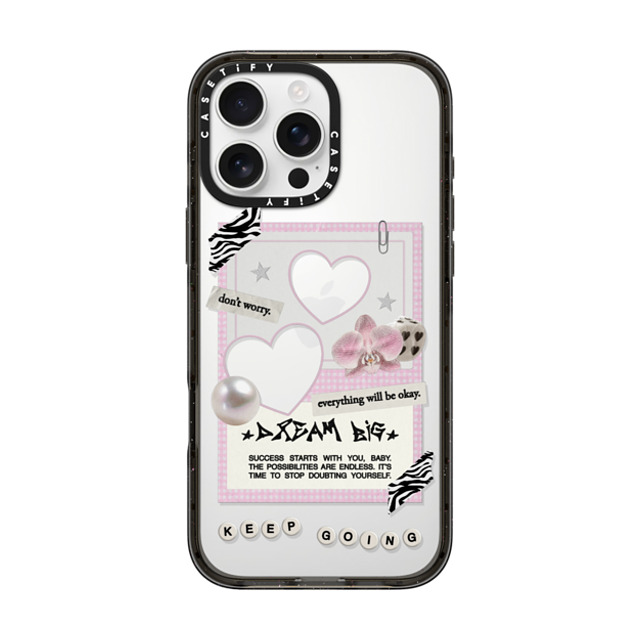 Top Girl Studio x CASETiFY iPhone 16 Pro Max Case Black インパクトケース Dear Diary Mother's Day Top Girl Studio x CASETiFY iPhone 16 Pro Max Case Black インパクトケース Dear Diary Mother's Day