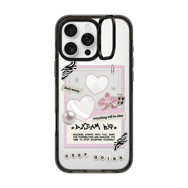 Top Girl Studio x CASETiFY iPhone 16 Pro Max Case Black インパクトリングスタンドケース MagSafe対応 Dear Diary Father's Day Top Girl Studio x CASETiFY iPhone 16 Pro Max Case Black インパクトリングスタンドケース MagSafe対応 Dear Diary Father's Day